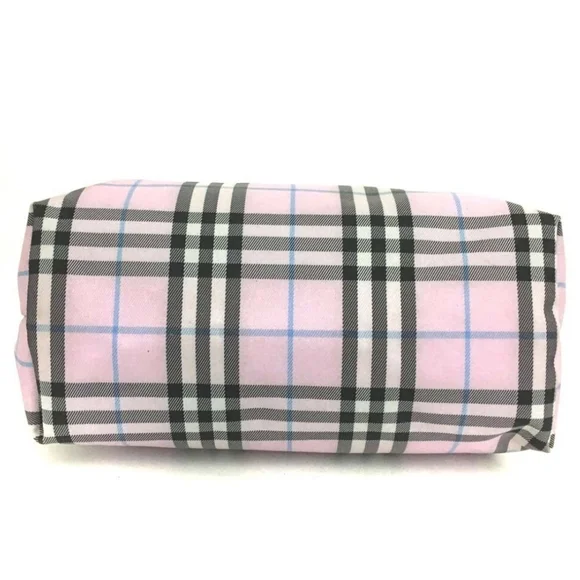 Burberry Pink Nova Check Canvas Cosmetic/Pouch Small Bag (EUC)💖💕💖 - Picture 5 of 9